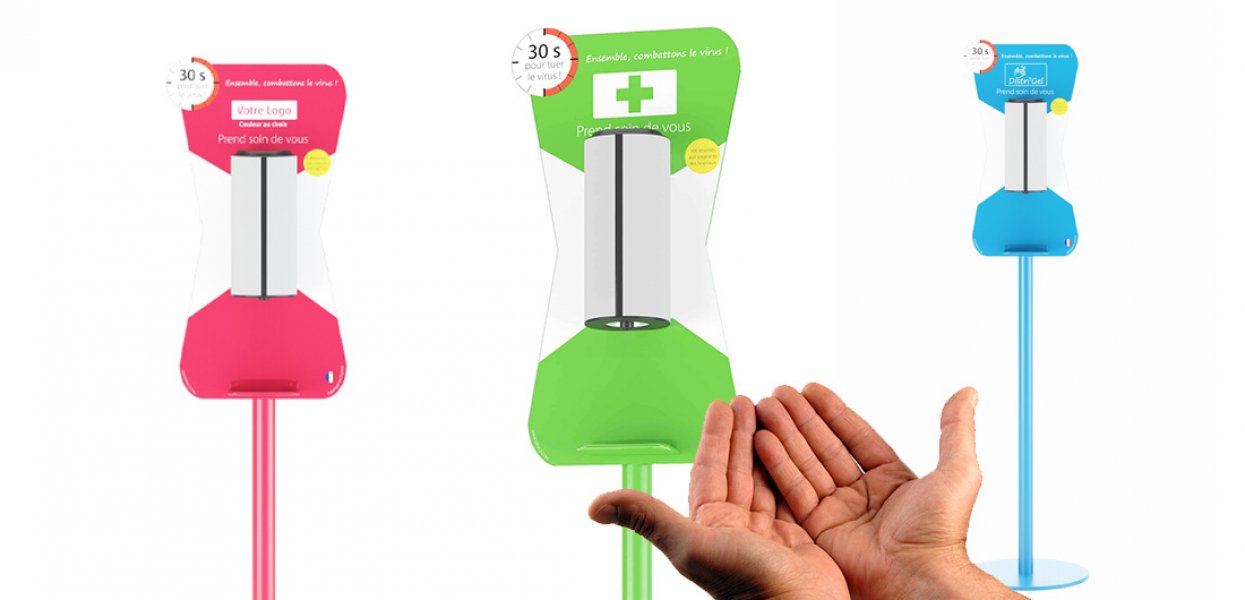 Distributeur de gel hydroalcoolique, un équipement sanitaire devenu indispensable
