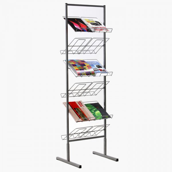 Présentoir à Magazines doubles A4
