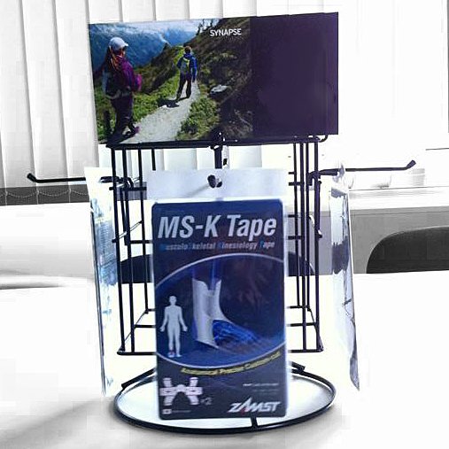 Présentoir de comptoir Standard tournant petit modèle