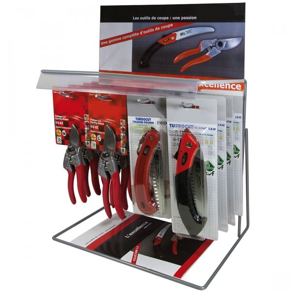 Display de Comptoir 1 face avec 4 broches fixes