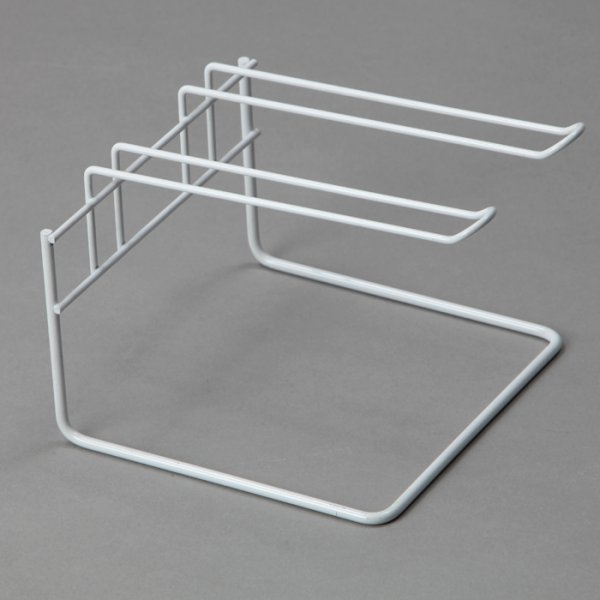 Présentoir de comptoir avec broches doubles fixes