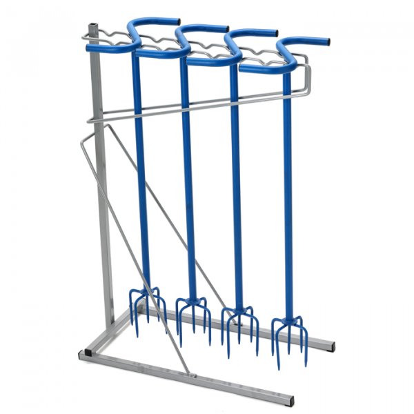 Présentoir en métal pour griffes de jardin, sarcleuses
