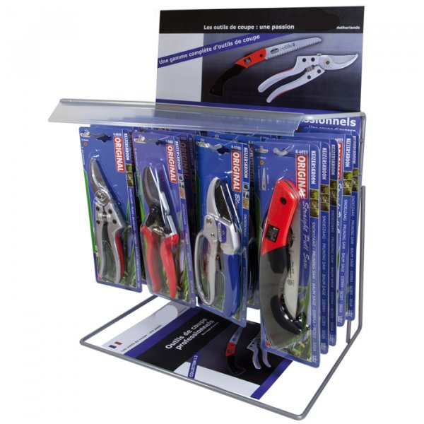 Display de comptoir pour outillage avec broches