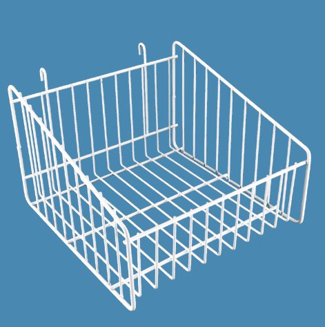Panier pour grille métallique grand format